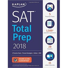 Kaplan SAT Total Prep 2018